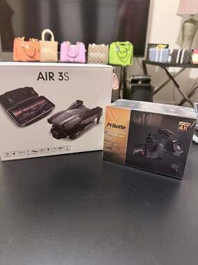 AIR 3S Foldable Camera Drone and Dash cam